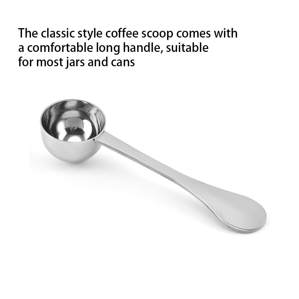 Cuillère Doseuse à Café En Acier Inoxydable Avec Clip De Fermeture 4Barista