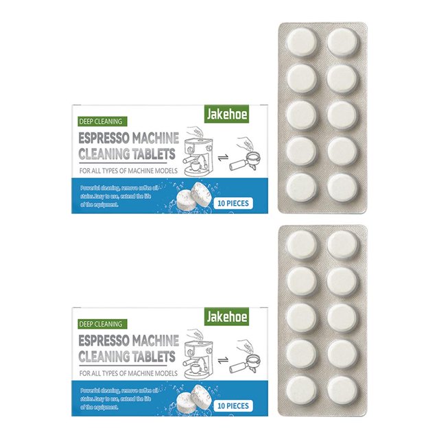 Coffee Machine Descaler Tablets 30 Count Coffee Maker Cleaner & Descaler Tablets for Automatic Coffee Machines