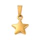 thumbnail image 1 of 304 Stainless Steel Charms Star Golden 13.5x10.5x3.5mm Hole: 6x3mm, 1 of 3