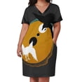 thumbnail image 2 of Duality-vestido holgado con bolsillo para mujer, vestido de graduación verano, 2 of 6