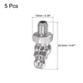 thumbnail image 2 of Grasera de Acero Inoxidable 45 Grados M6 x 1mm Hidráulico Engrasador 5 Piezas Unique Bargains, 2 of 5