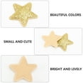 thumbnail image 3 of 100PCS Star Cloth Patches Set, Delicate Applique Craft Accessories for Christmas, Sewing, Clothing Decoration, 3 of 7