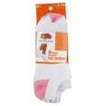 thumbnail image 2 of Fruit of the Loom Womens 6 Pair Ultra Soft No Show Socks, Womens Size 4-10, 2 of 3