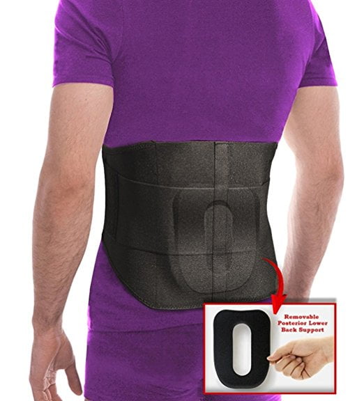 work back brace walmart
