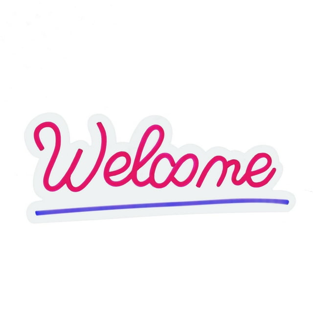lionlar LED Letter Light Sign Room Light Decor Dimmable for Party Holiday Welcome Red