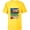 Yellow, variant on Marvel Avengers Super Hero Eyes - Short Sleeve T-Shirt for Kids - Customized-White