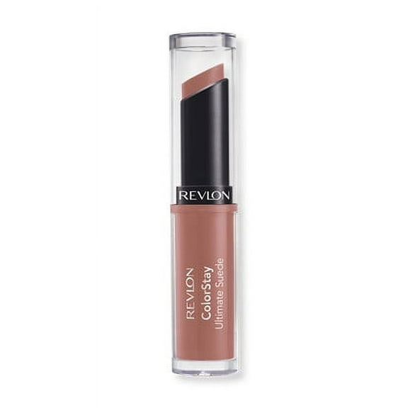 Revlon ColorStay Ultimate Suede Lipstick, Longwear Soft, Ultra-Hydrating High-Impact Lip Color, Formulated with Vitamin E, 015 Runway, 0.09 oz