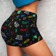 thumbnail image 4 of Fotbe Gamepads Shorts Sin Costuras – Shorts Deportivos de Cintura Alta para Mujer, Elásticos para Gimnasio, Yoga, Running o Ciclismo-Small, 4 of 8