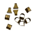 thumbnail image 1 of 10 Piezas De Base De Con Almohadils Para Joyas - Bronce Sunnimix En blanco anillo ajustable, 1 of 7
