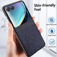 thumbnail image 6 of Compatible Bling Case for Motorola Razr Plus 2023 Case with Screen Protector,Glitter Motorola Razr 40 Ultra Case, Thin Shockproof Cover Case for Motorola Razr+ Case 2023 5G Phone Case - Black, 6 of 11