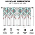 thumbnail image 2 of Blackout Kids Curtains,Boho Bohemia Flower Childrens Insulated Curtains Set Of 2,Bedroom Essentials,Toddler Room Decor 42"x54"(106x137cm), 2 of 4