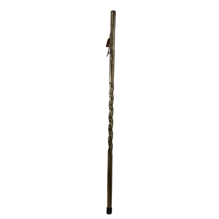 Brazos 55 Inch Twisted Trail Blazer Walking Stick, (Best Trail Running Poles)
