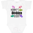 thumbnail image 3 of Inktastic Mommy's Fishing Buddy with Colorful Fish Boys or Girls Baby Bodysuit, 3 of 5