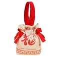 thumbnail image 1 of Bolsa de regalo de boda, bolsa nupcial, boda china, bolsa decorada de moda multiusos portátil para suministros de fiesta, artículos esenciales para Fu con cosas felices, 1 of 8