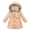 Orange, variant on Godderr Toddler Kids Girls Winter Jacket Kids Hooded with Warm Fleece Fur Lining Solid Color Outwear Snowsuit 3-10 Years