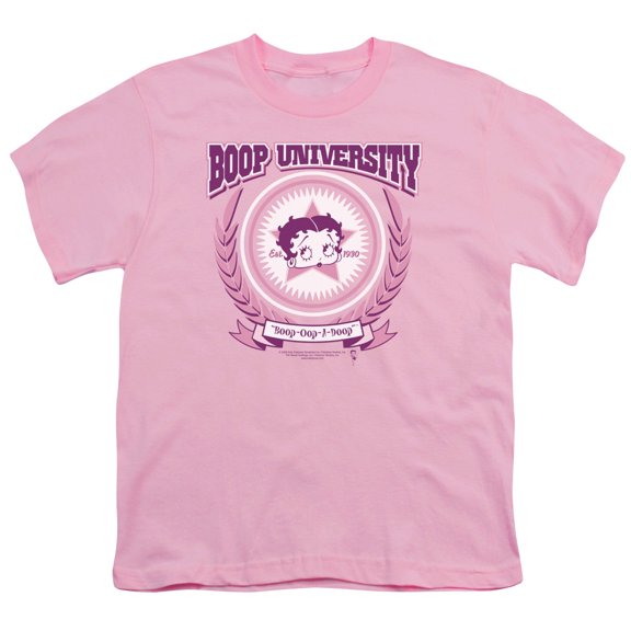 Betty Boop - Boop University - Youth Short Sleeve Shirt - Medium