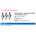 thumbnail image 2 of Ignition Coil Kit - Compatible with 2009 - 2010 BMW 528i xDrive, 2 of 2