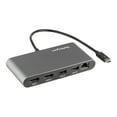 thumbnail image 3 of StarTech.com Thunderbolt 3 Mini Dock - Portable Dual Monitor w/HDMI 4K 60Hz - 2X USB-A Hub (3.2/2.0), GbE - 28cm Cable - TB3 Multiport Adapter - Mac/Windows��- Upgraded Version of TB3DKM2HD (TB3DKMHDL) - Docking station - Thunderbolt 3 - 2 x HDMI - 1GbE, 3 of 10