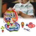 thumbnail image 3 of Play House Toy Set, Simulate Life Scenarios Portable , Playset Pretend Toys para juegos básicas para la , Regalos de Kit de plantación, 3 of 7