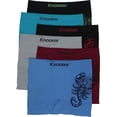 thumbnail image 3 of ToBeInStyle Men's Pack of 6 Seamless Boxer Briefs in Solid and Stripe Designs, 3 of 3