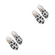 thumbnail image 1 of Sonducket Mules de lona transpirables para mujer de 2 piezas con suela de goma de larga duración zapatillas transpirables y agradables a la piel Type8 NO8, 1 of 6