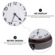 thumbnail image 3 of EeaseMX reloj de mesa de estilo europeo, silencioso, retro, de escritorio, para decoración de sala de estar., 3 of 7