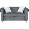 thumbnail image 2 of Gray - Easy Assembly & Comfortable Deep Seat - Limited Home Interiors - Stylish Design, 2 of 2
