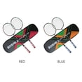 thumbnail image 3 of Badminton Racket Adult Durable Badminton Racket Set with 6 Shuttlecocks and 1 Carrying Bag, 3 of 7
