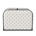 thumbnail image 2 of Lsque Anchors Print 4 Slice Toaster Cover , Kitchen Appliance Dustproof Protector , Toaster Protector Dustproof Kitchen Appliance Cover, 2 of 7