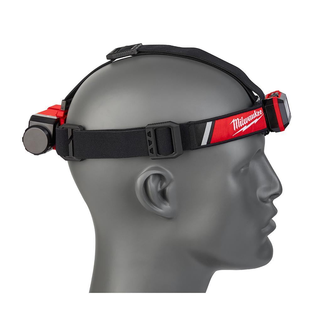 Milwaukee LED 600 Lumen USB Rechargeable Headlamp with Micro USB Cord