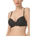 thumbnail image 2 of phistic Women Lace Overlay Padded Underwire Bra (Regular & Plus Size 34A- 40D), 2 of 4