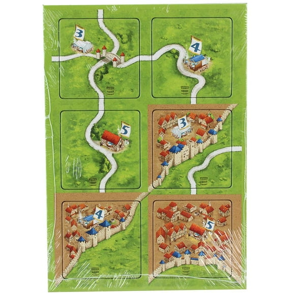 Hans Im Gluck Carcassonne : les Bains (Mini Jeu de Société Adulte pour 2-6 Joueurs, 12 Ans et Plus)