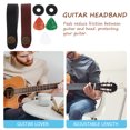 thumbnail image 3 of 1 Set Guitar Strap Lock Fixing Acoustic Guitar Neck Strap With Guitar Pick, 3 of 9