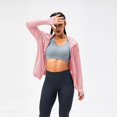 thumbnail image 4 of Women's UPF 50+ UV Sun Protection Clothing Zip Up Lightweight Hoodie Sun Shirt Hiking Outdoor Performance Jackets, 4 of 7