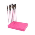 thumbnail image 4 of Soporte de soporte de pintura de 10X Pintura Herramientas de modelado Base Sticks para manualidades de tarjetas Memo de modelado de pasatiempos Rosa y 10 clips, 4 of 10