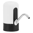 thumbnail image 4 of Dispensador de agua eléctrico con bomba y carga USB para el hogar y la oficina, color blanco, 4 of 14