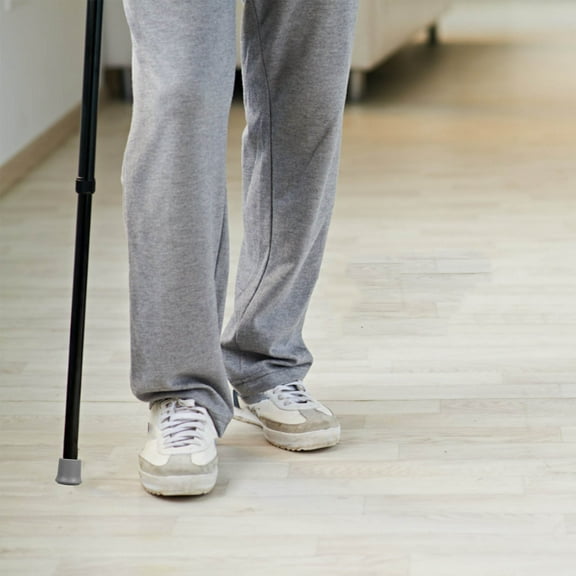 LEORX Cane Rubber Tips Rubber Chair Foot Cover Grey 4Pcs For Commodes