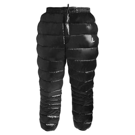 Men’s White Goose Down Pants – Thick & Warm Winter Wear main image 0