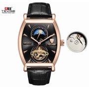 Tevise Top Automatic Self-winding Watch Men Tourbillon Mens Mechanical Watches Skeleton Male Sport Wristwatch Relogio Masculino 8383D