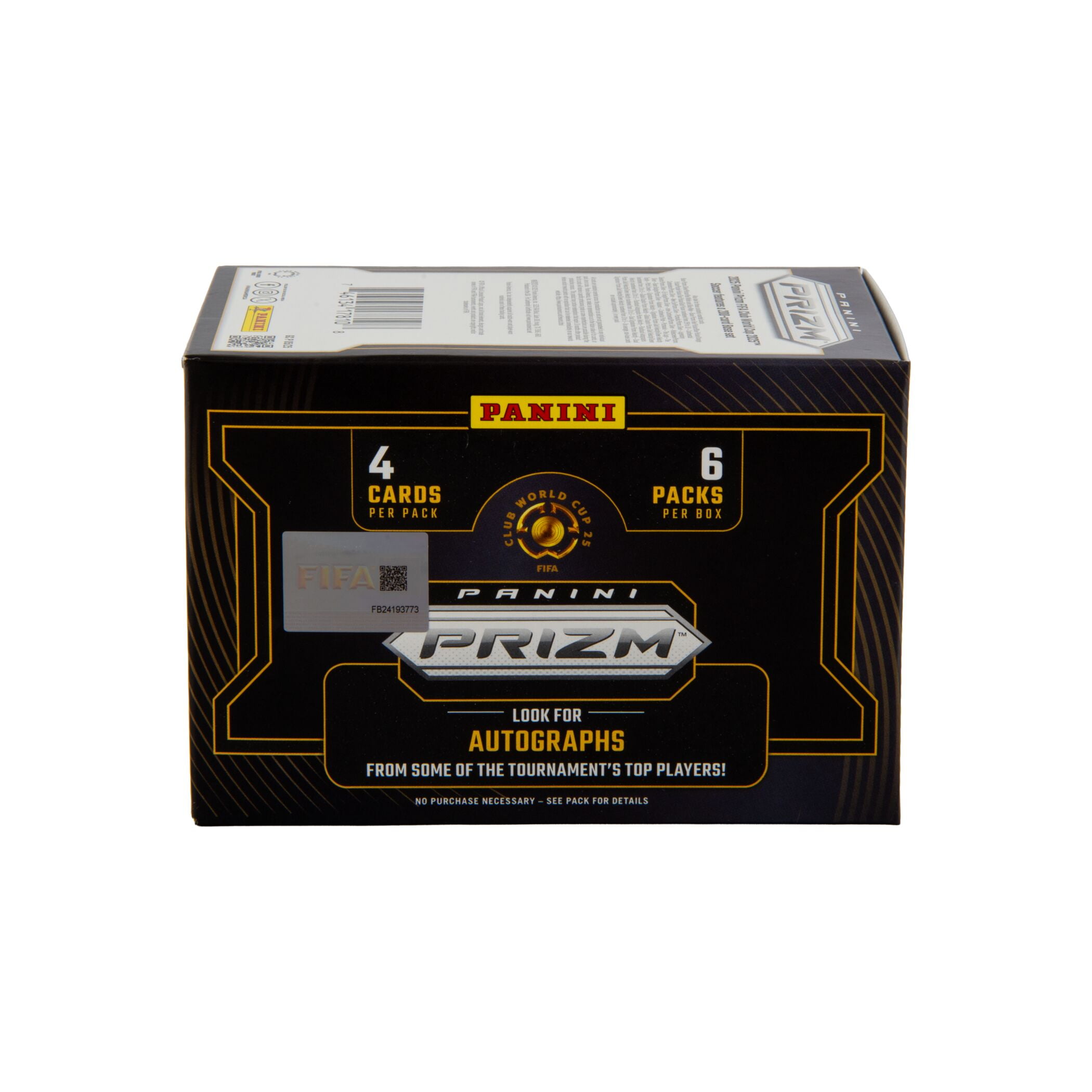 2025 Panini Prizm Club World Cup Soccer Trading Cards Blaster Box