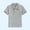 Gray, variant on CYRBOKO Boys Short Sleeve Polos, Striped Collared Casual Cotton School Uniform Tops Gray Size 9-10 T