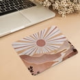 thumbnail image 2 of Boho Neutral Sun Mountain Mouse Pad 9.5x7.9 Inch Mid Century Modern Decor Mouse Pad with Boho Desk Accessories, Perfect for Small Gaming and Office Use, Add Rustic Charm to Your Workspace, 2 of 4