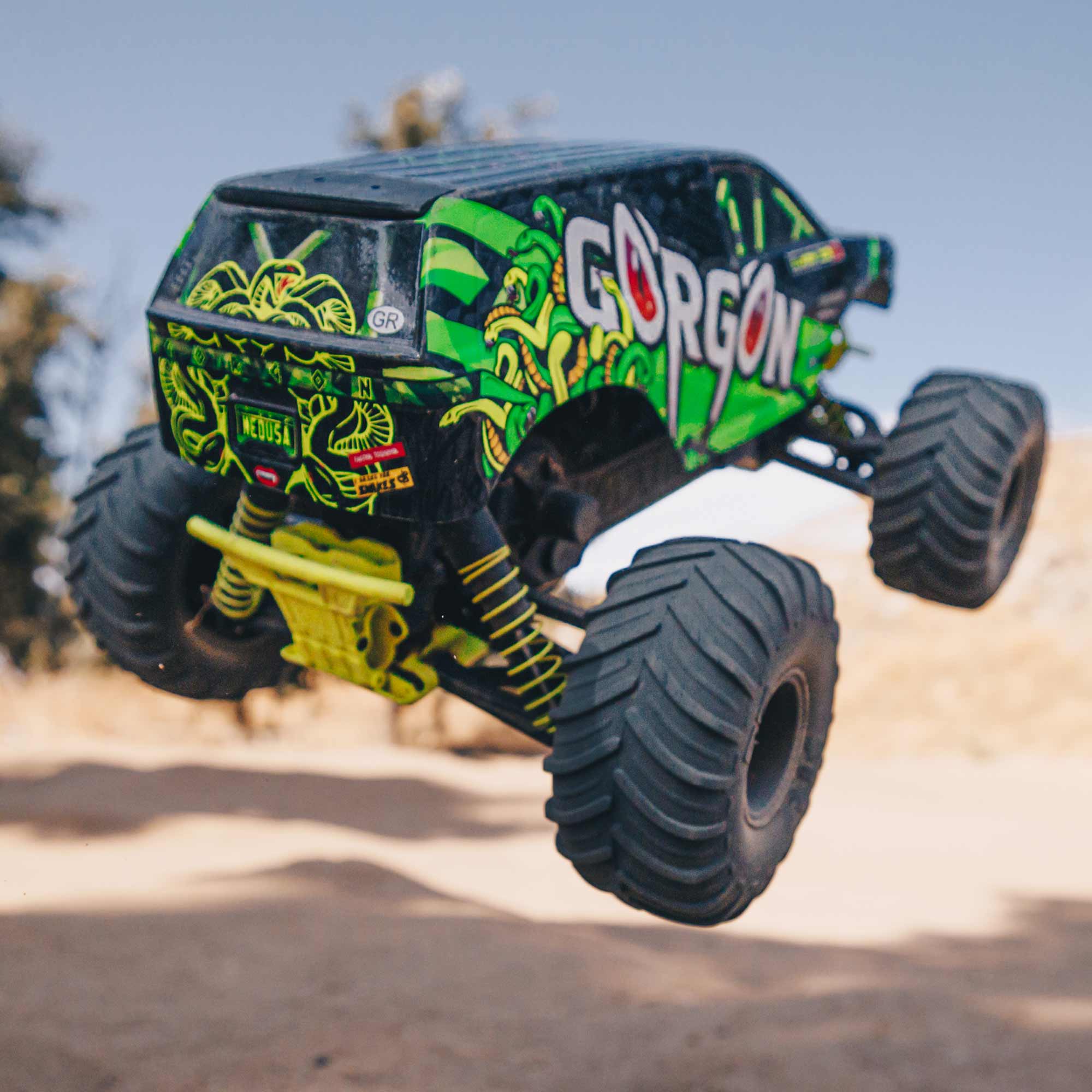 ARRMA GORGON 2 Wheel Drive MT1/10 RTR Smart 3300 7C S120 USB Yellow ARA3230ST1