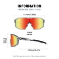 thumbnail image 2 of SMAIKY Youth Baseball Sunglasses for Kids Sports Glasses for Men Women Softball Cycling Running Boys Girls Shades UV400 Protection, 2 of 15
