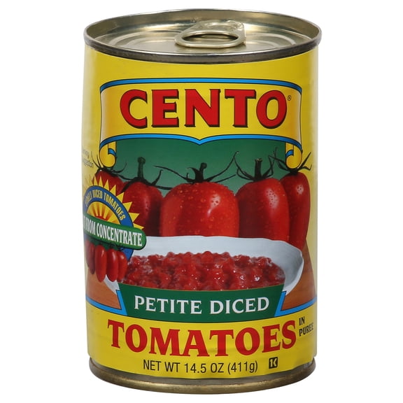 Cento - Tomatoes Diced Petite - CS of 12-14.5 OZ
