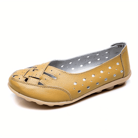 

Women s Out BreathableComfy and Wear-Resistant Flats Faux Leather Loafers