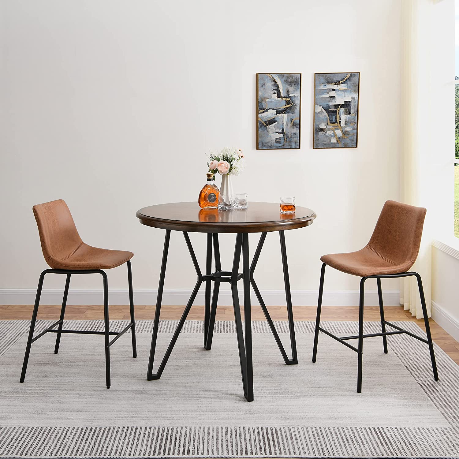 Moselota 40" Round BAR Table