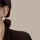 thumbnail image 5 of Pendientes Gardenia feminidad nuevo diseño flores accesorios para orejas regalos navideños, 5 of 5