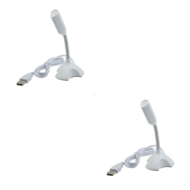 Bearachild USB Laptop Microphone Mini Studio Speech Microphone Stand Mic con soporte para PC de escritorio de alta calidad Type1 NO1