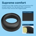 thumbnail image 3 of MMOBIEL Ear Pads for Sony PS5 Pulse 3D Wireless Headset PU Black, 3 of 4